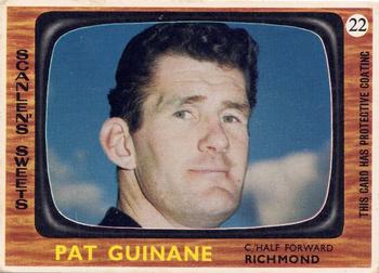 1967 Scanlens VFL #22 Pat Guinane Front